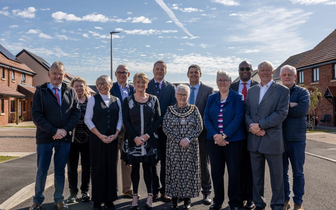 Carmarthenshire housing development officially opened